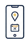 Booking collection on a phone